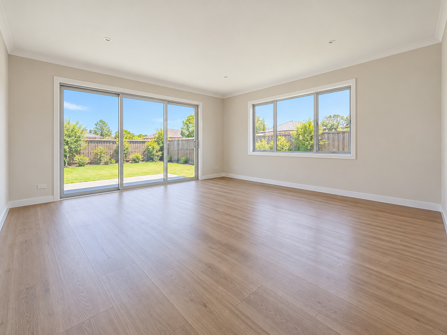 Virtual staging — before